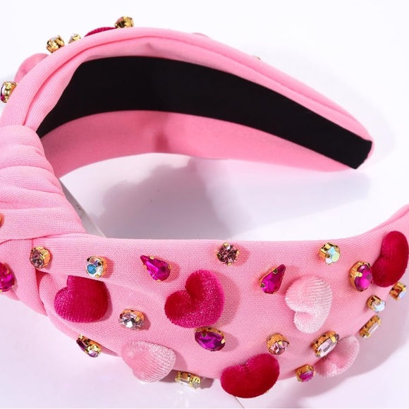 New Valentine’s Day Headband for Women Love Heart Headband - Picture 3 of 5